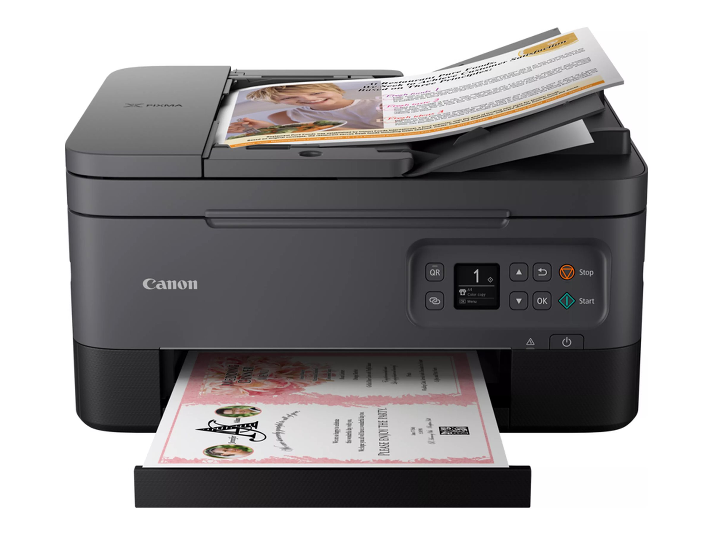 Canon PIXMA TS7450i - 3in1 Multifunktionsdrucker Drucken, Kopieren und Scannen in A4