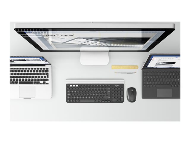 Logitech MX Anywhere 2S - Maus - 2.4 GHz
Bluetooth 4.0 LE - Graphite