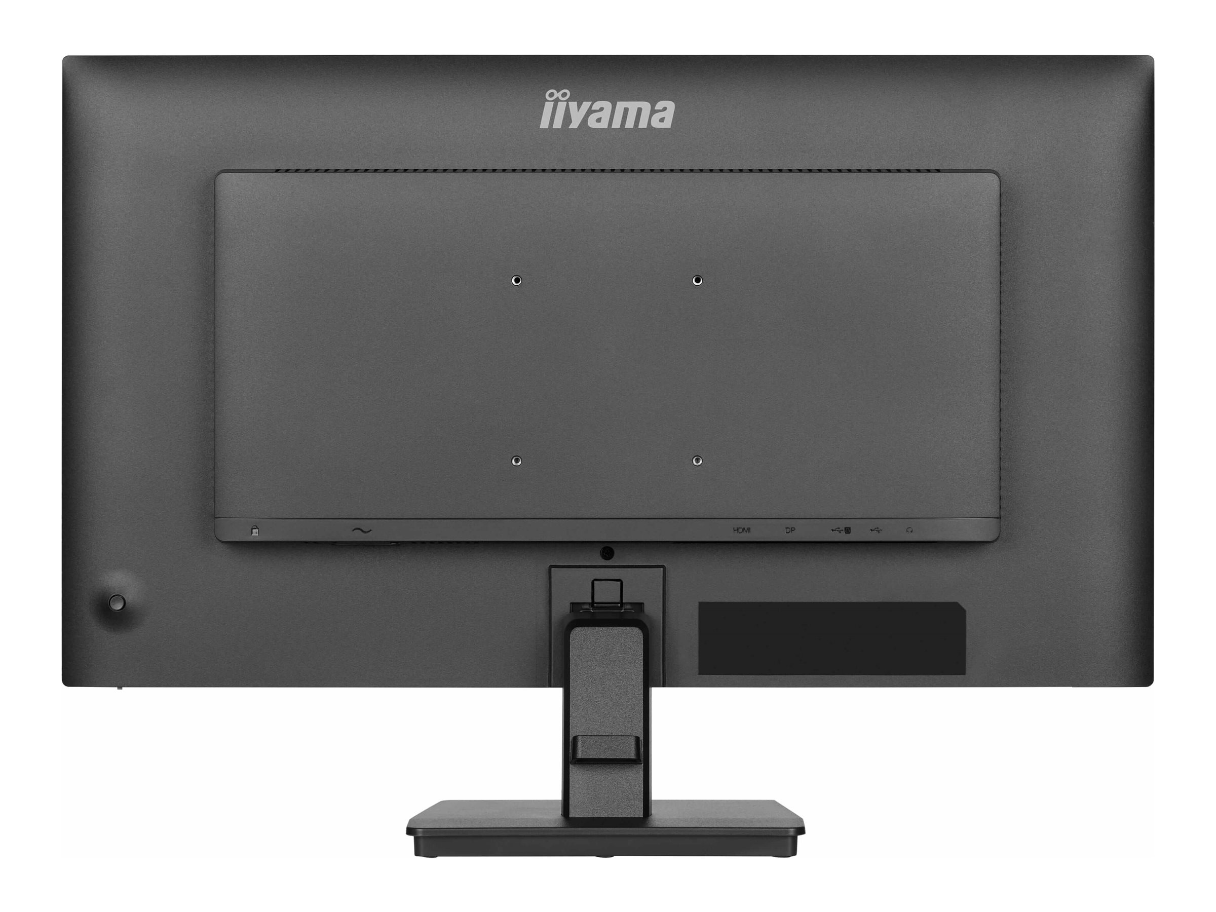 iiyama ProLite X2792HSU-B1 - LED-Monitor - 68.6 cm (27") - 1920 x 1080 Full HD (1080p) @ 120 Hz - IPS - 300 cd/m² - 1500:1 - 3 ms - HDMI, DisplayPort - Lautsprecher - mattschwarz