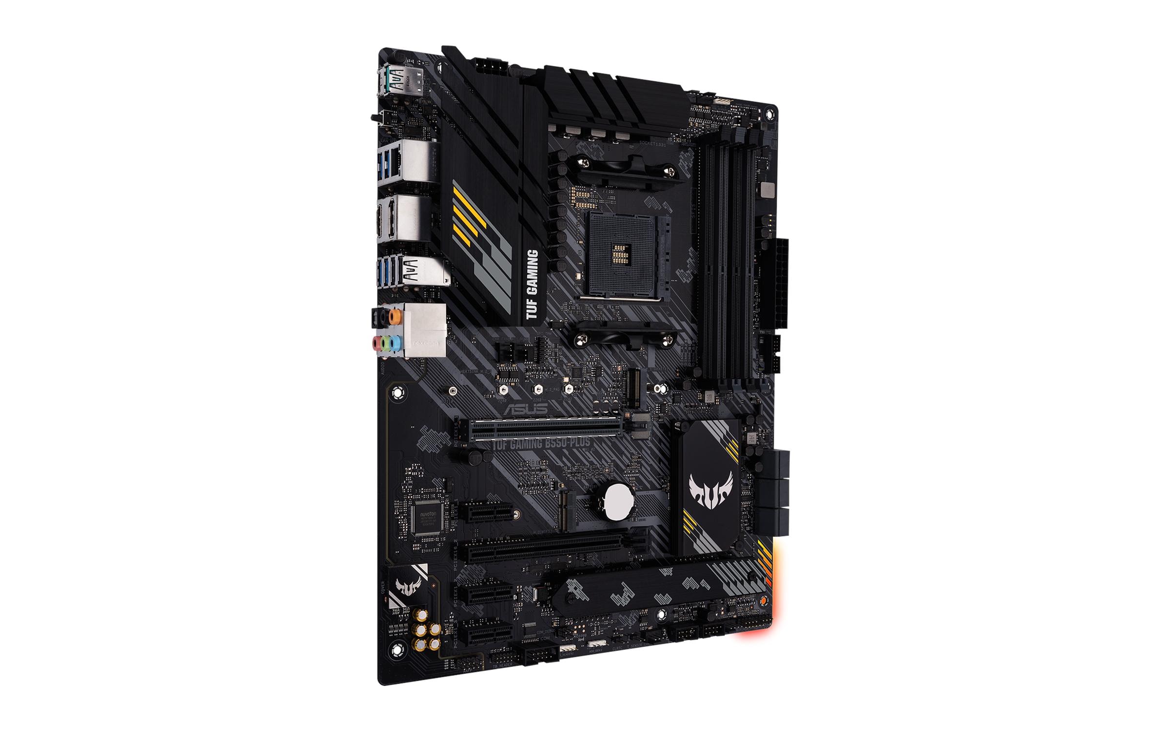 ASUS TUF GAMING B550-PLUS - Motherboard - ATX - Socket AM4 - AMD B550