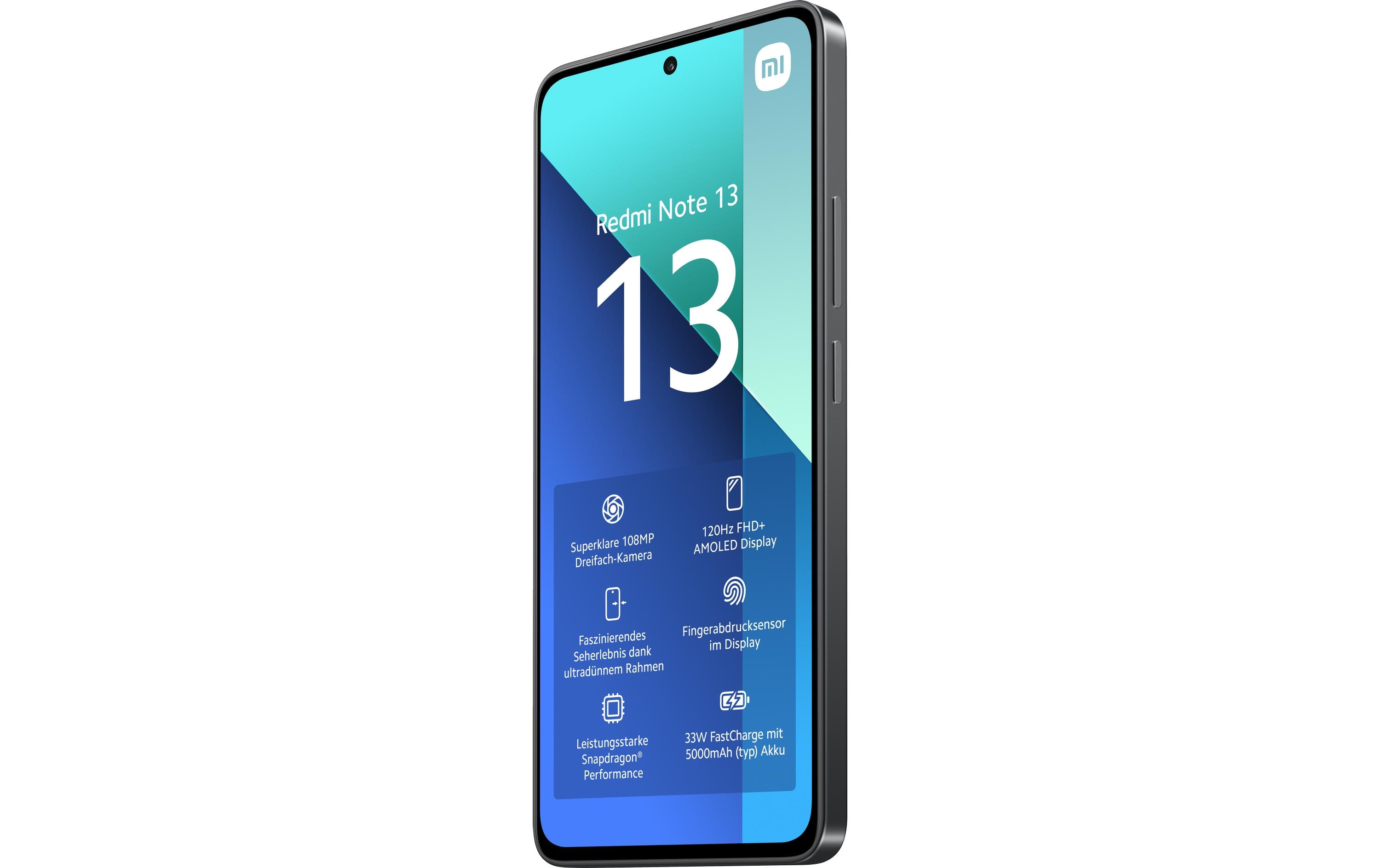 Xiaomi Redmi Note 13 4G Dual Sim 6GB RAM 128GB - Black