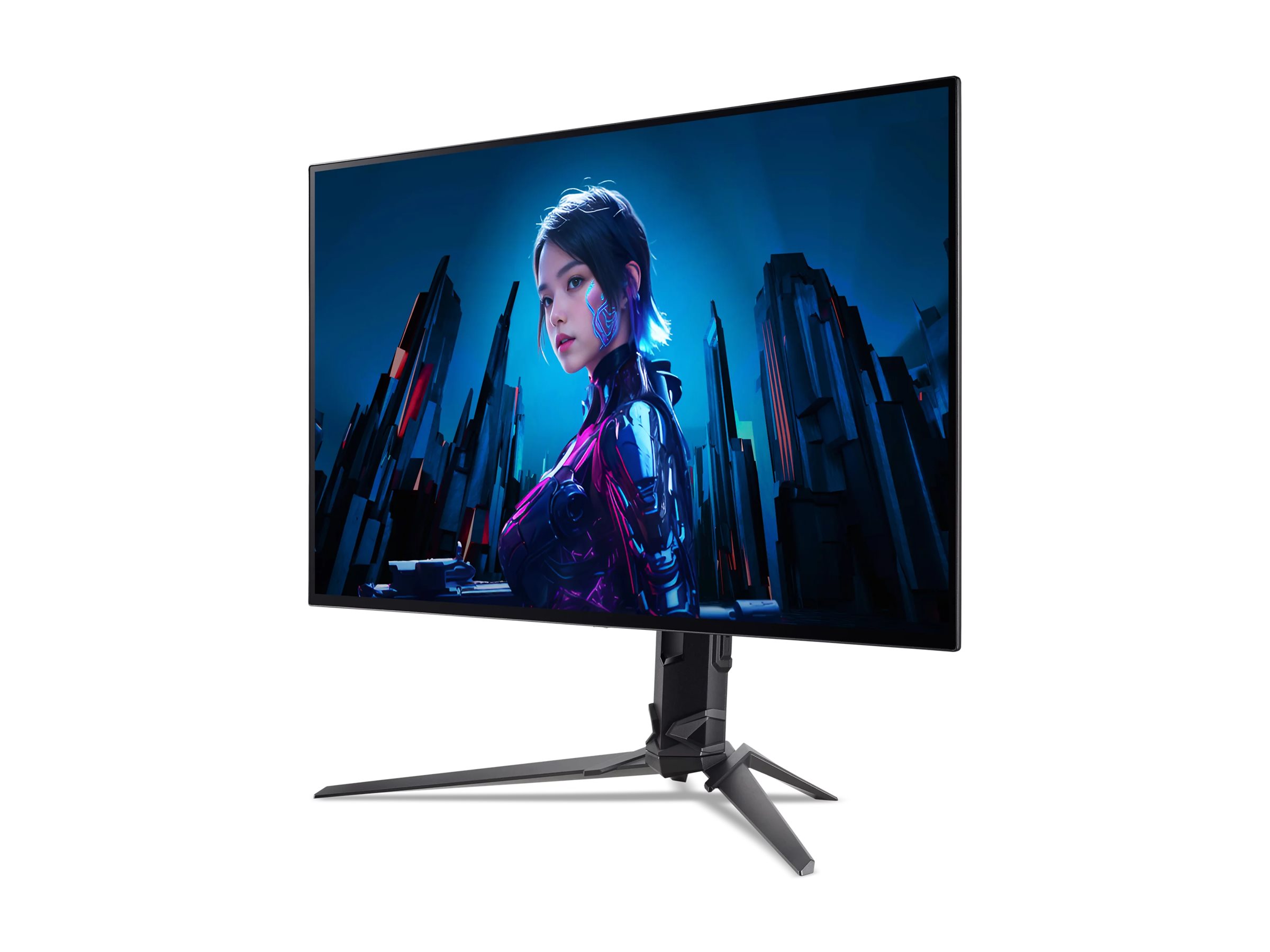 Acer Predator X27U F3bmiipruzx - X Series - OLED-Monitor - Gaming - 68.6 cm (27") (26.5" sichtbar) - 2560 x 1440 WQHD - 1300 cd/m² - DisplayHDR 400 True Black - 0.01 ms - 2xHDMI, DisplayPort - Lautsprecher - Schwarz