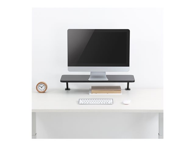LogiLink Aufstellung - Riser - für Monitor - 650 mm lang - Schwarz