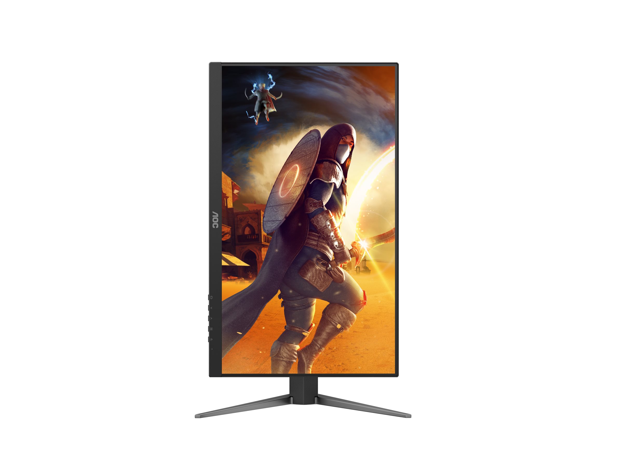 AOC Gaming 24G4HA - 24 Zoll Full HD Monitor, 200 Hz, 1 ms, G-Sync comp., HDR10 (1920x1080, 2x HDMI 2.0, 1x DisplayPort 1.4) schwarz-rot