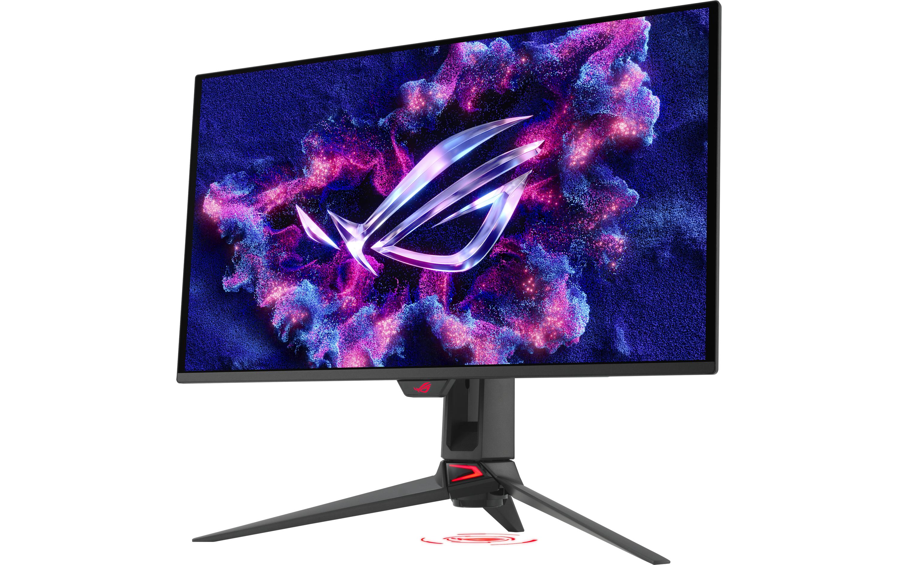 ASUS ROG Swift OLED PG27UCDM - OLED-Monitor - Gaming - 68.6 cm (27") (26.5" sichtbar) - 3840 x 2160 4K @ 240 Hz - 1000 cd/m² - 1500000:1 - DisplayHDR 400 True Black - 0.03 ms - 2xHDMI, DisplayPort, USB-C - Schwarz