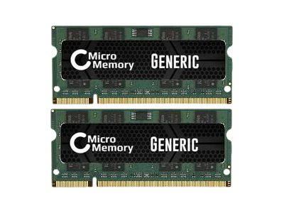 MicroMemory CoreParts - DDR2 - Kit - 4 GB: 2 x 2 GB - SO DIMM 200-PIN