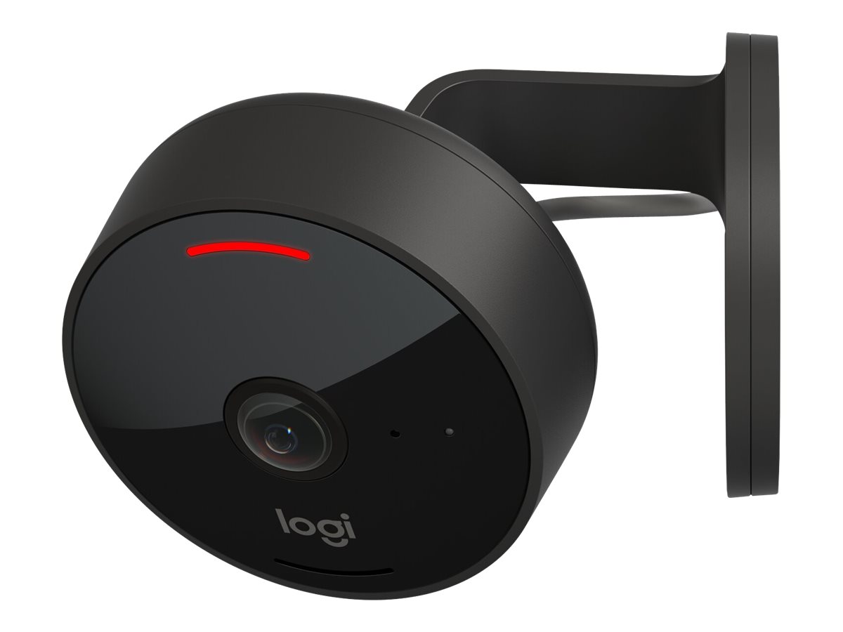 Logitech Circle View - Netzwerk-Überwachungskamera - Außenbereich, Innenbereich - wetterfest - Farbe (Tag&Nacht) - 1920 x 1080 - 1080p - Audio - drahtlos - Wi-Fi