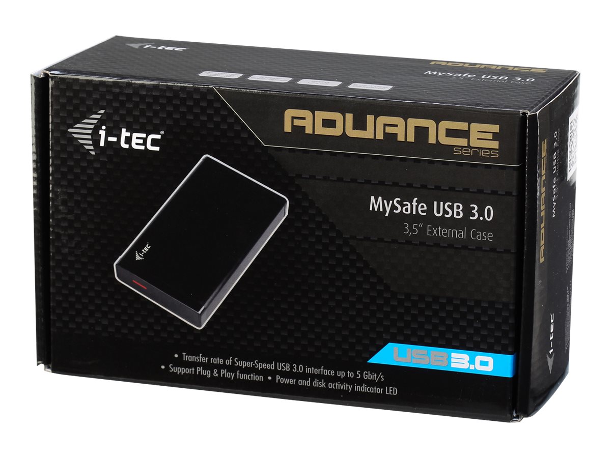 i-Tec MySafe Advance - Speichergehäuse - SATA 6Gb/s - USB 3.0