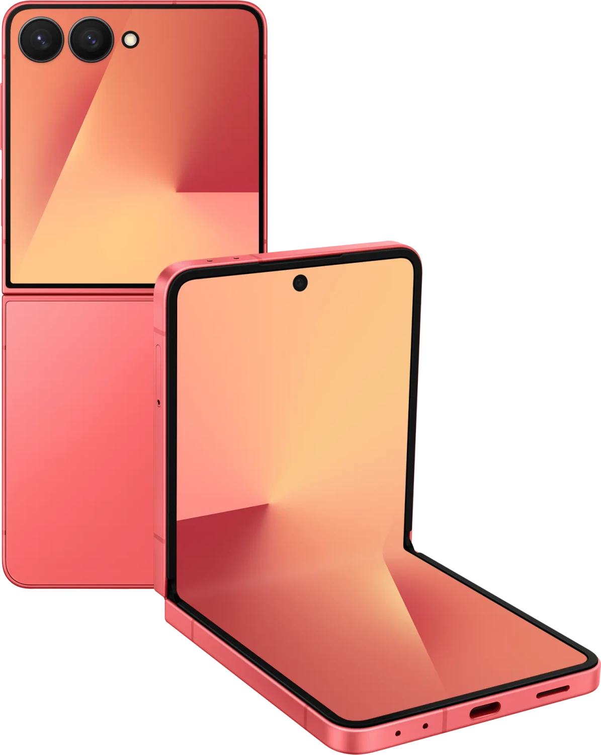 Samsung Galaxy Z Flip 7 - Coralred - Original - Smartphone - 256 GB - 4.300 mAh - 17,3 cm - 12 MP - 5G - 188 g