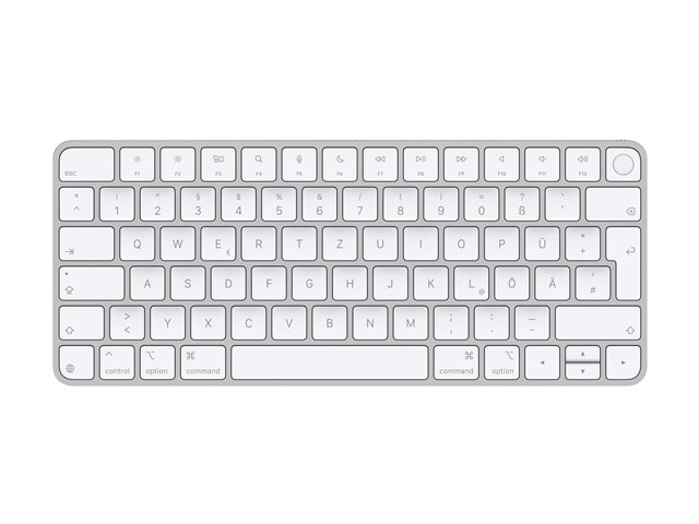Apple Magic Keyboard with Touch ID - Tastatur - USB-C - QWERTZ - Deutsch Eingabegerät