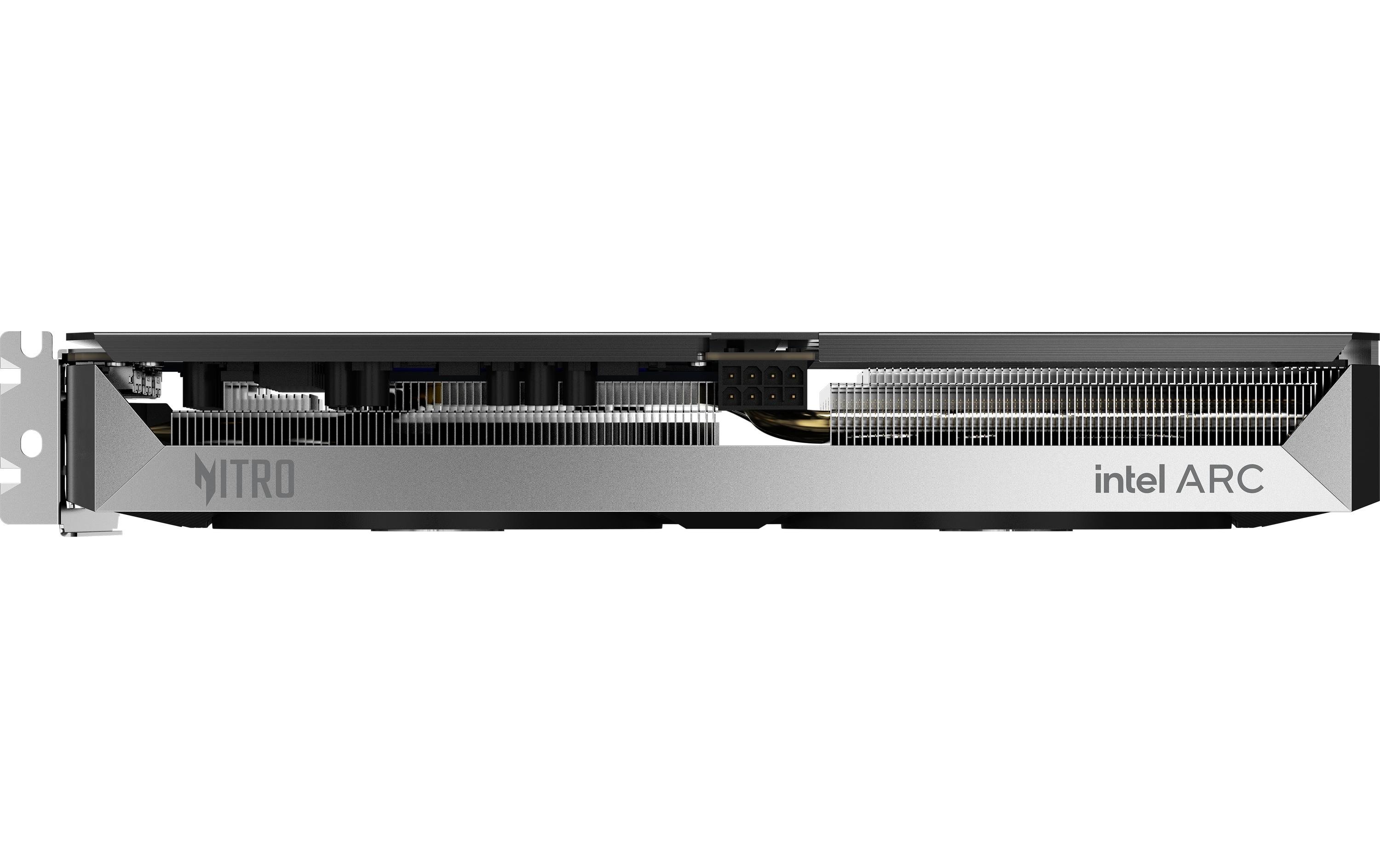 Acer Nitro Intel Arc B570 OC - Grafikkarten - Arc B570 - 10 GB GDDR6 - PCIe 4.0 x8 - HDMI, 3 x DisplayPort - Schwarz