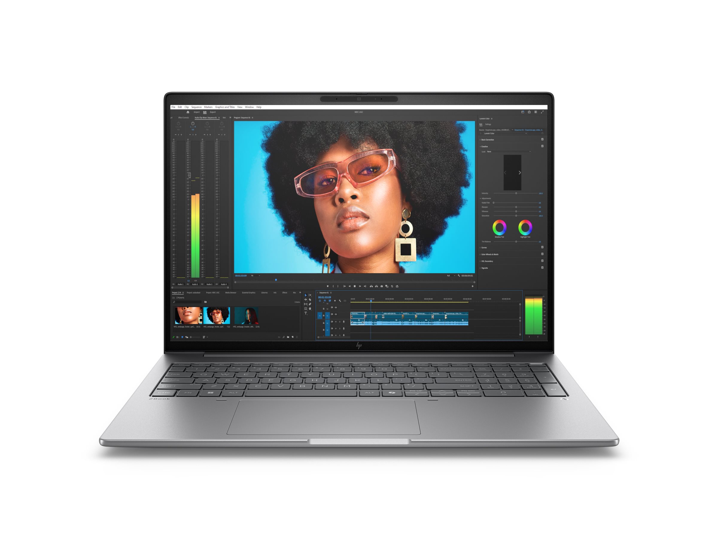 HP ZBook 8 G1i Mobile Workstation - 40.6 cm (16") - Core Ultra 7 265H - vPro Enterprise - 64 GB RAM - 2 TB SSD - Deutsch