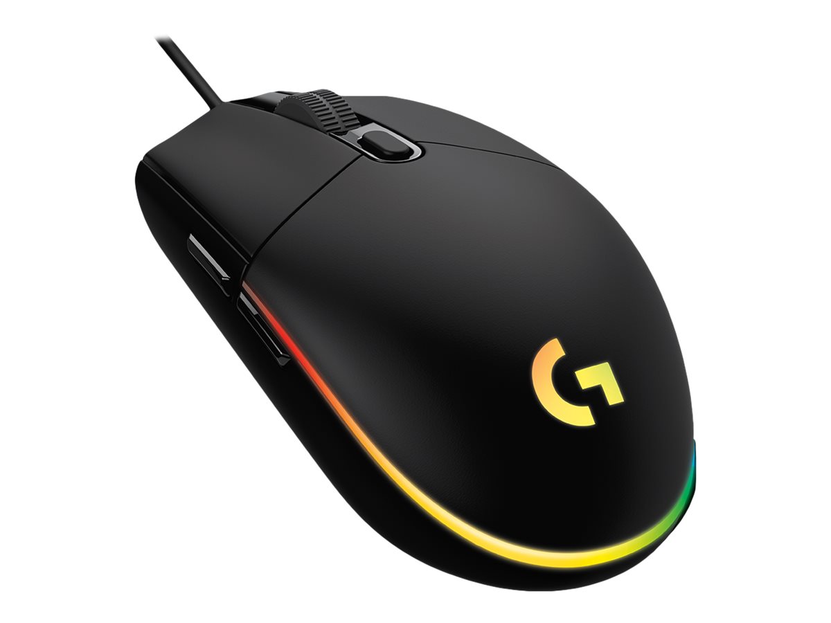 Logitech Gaming Mouse G102 LIGHTSYNC - Maus - USB - Schwarz