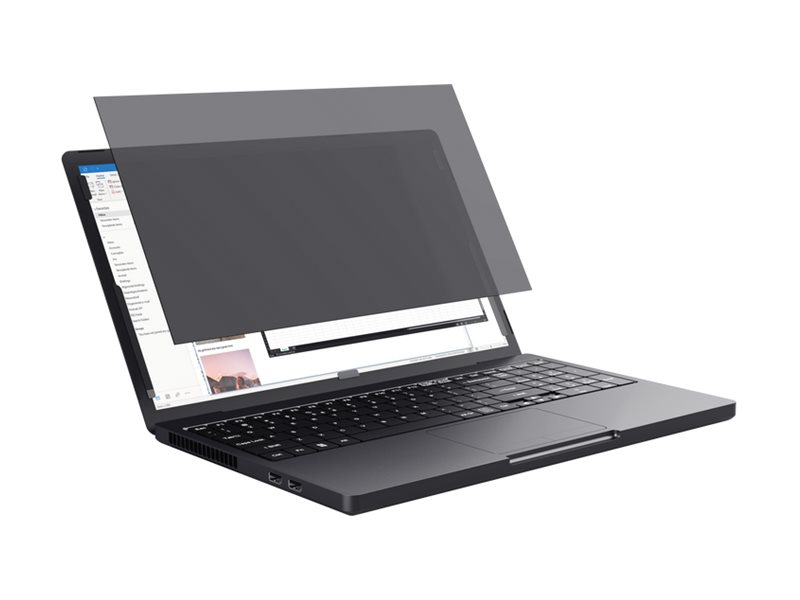 Trust Primo - Blickschutzfilter für Notebook - Schiebemontage (15.6") - Schwarz