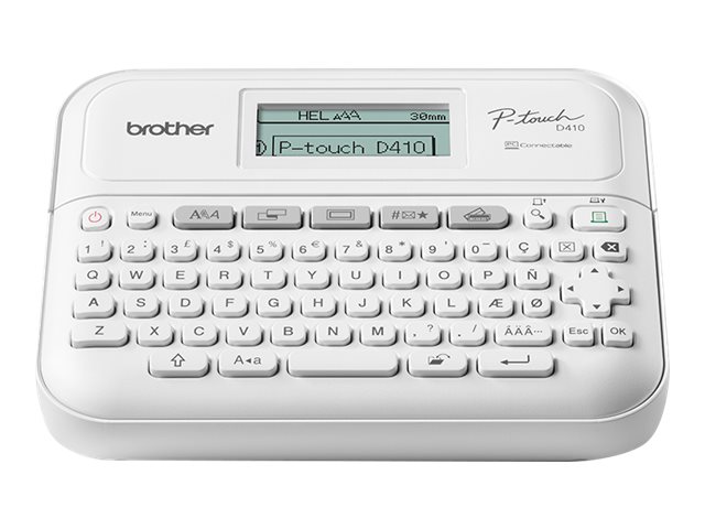 Brother P-Touch PT-D410 - Beschriftungsgerät - s/w - Thermotransfer