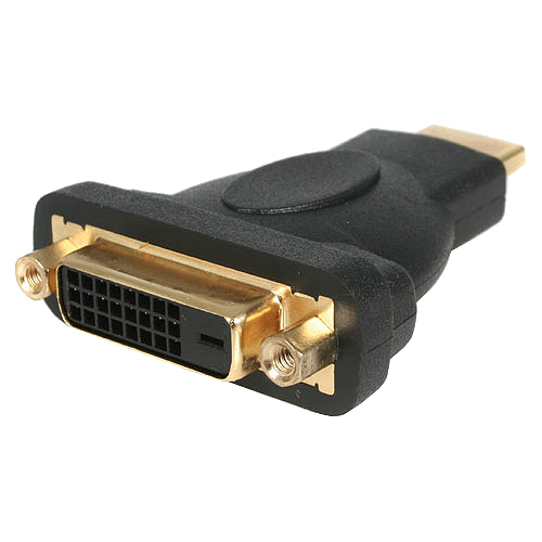 StarTech.com HDMI Male to DVI Female - HDMI to DVI-D Adapter - Bi-Directional - DVI to HDMI (HDMIDVIMF) - Videoadapter