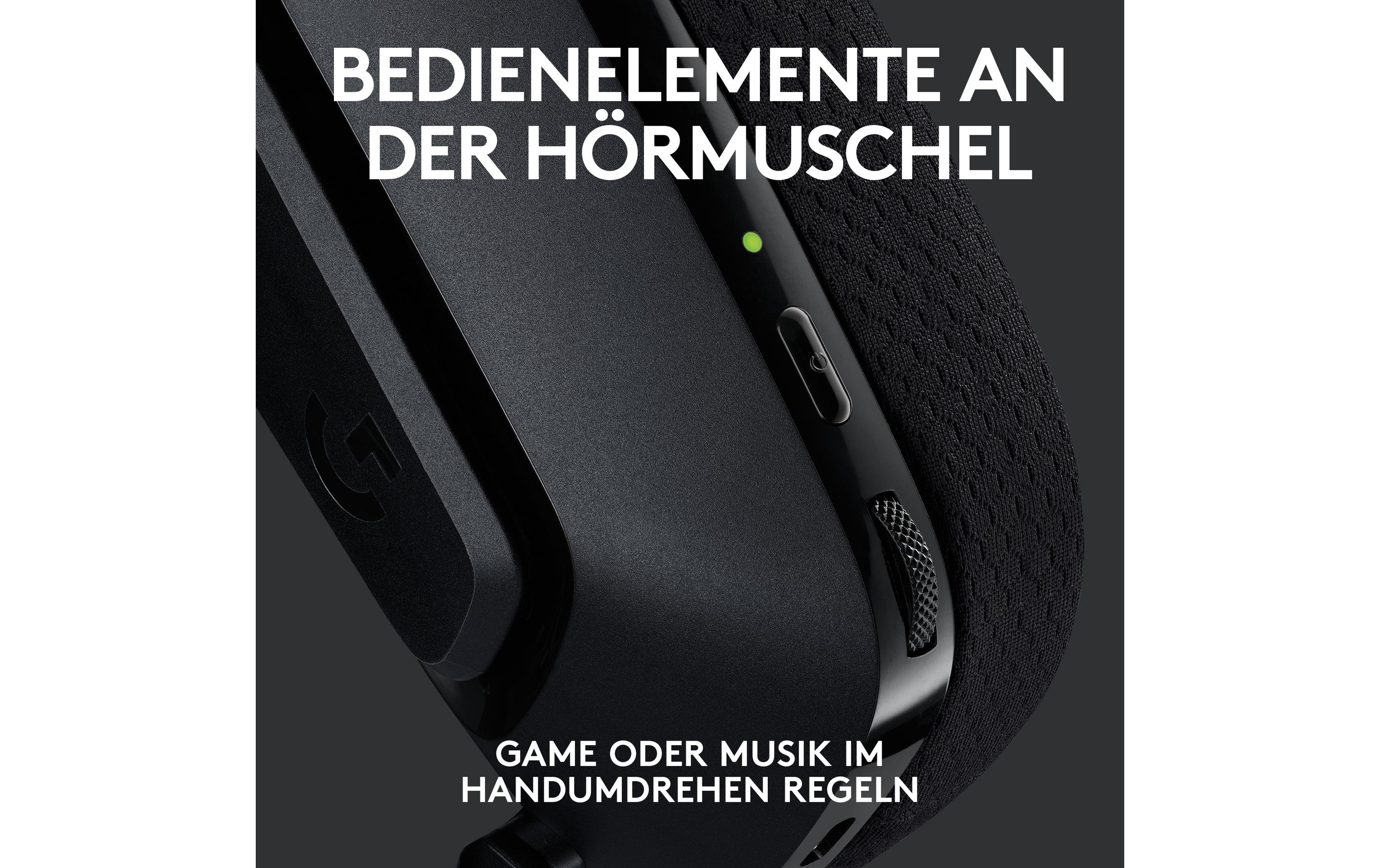 Logitech G G535 LIGHTSPEED Wireless Gaming Headset - Headset - ohrumschließend - LIGHTSPEED - kabellos - Schwarz - Discord Certified
