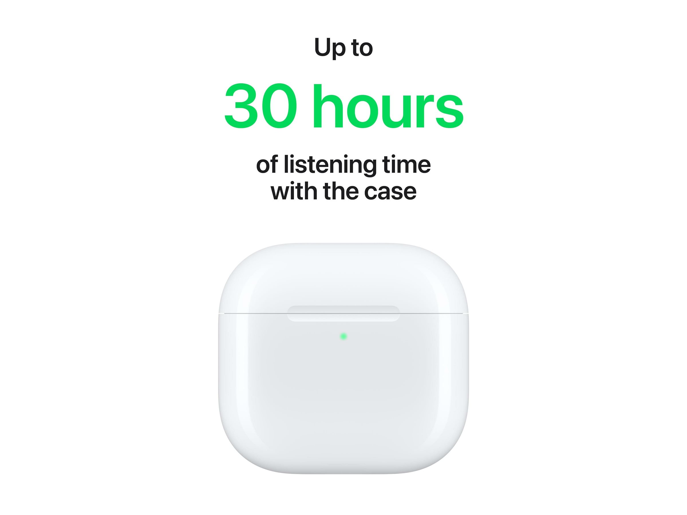 Apple AirPods 4 - True Wireless-Kopfhörer mit Mikrofon