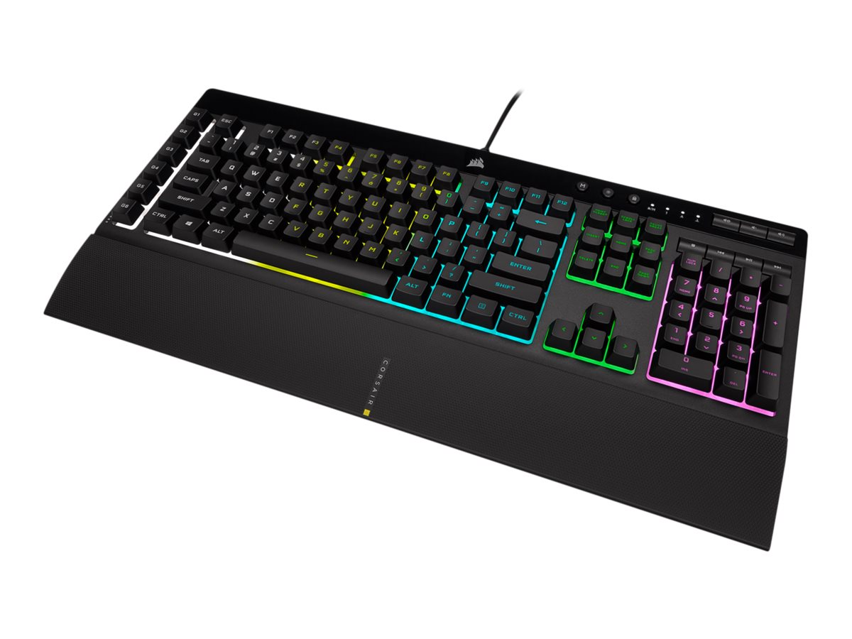 CORSAIR Gaming K55 RGB PRO - Tastatur - Deutsch - Schwarz Eingabegerät