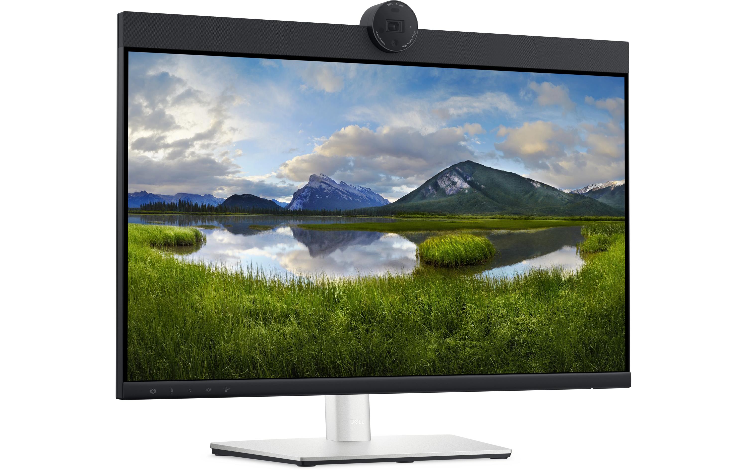 Dell 24 Video Conferencing Monitor P2424HEB - LED-Monitor - 61 cm (24") (23.8" sichtbar) - 1920 x 1080 Full HD (1080p) @ 60 Hz - IPS - 250 cd/m² - 1000:1 - 5 ms - HDMI, DisplayPort, USB-C - Lautsprecher - BTO 