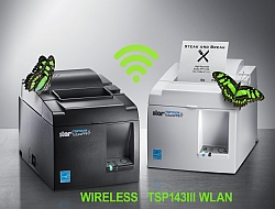 Star TSP 143III WLAN - Belegdrucker - zweifarbig (monochrom) - Thermodirekt