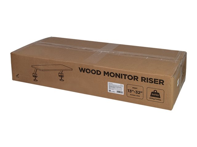 LogiLink Aufstellung - Riser - für Monitor - 650 mm lang - Schwarz