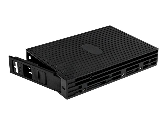 StarTech.com 2,5 Zoll SAS / SATA / SSD auf 3,5" SATA Festplatten Konverter - Laufwerksschachtadapter - 3,5" auf 2,5" (8.9 cm to 6.4 cm) - Schwarz - für P/N: S352BU33HR, SATDOCK5U3ER, SATDUP11IMG, SATERASER4, SATSASDUPE11, SU2DUPERA11