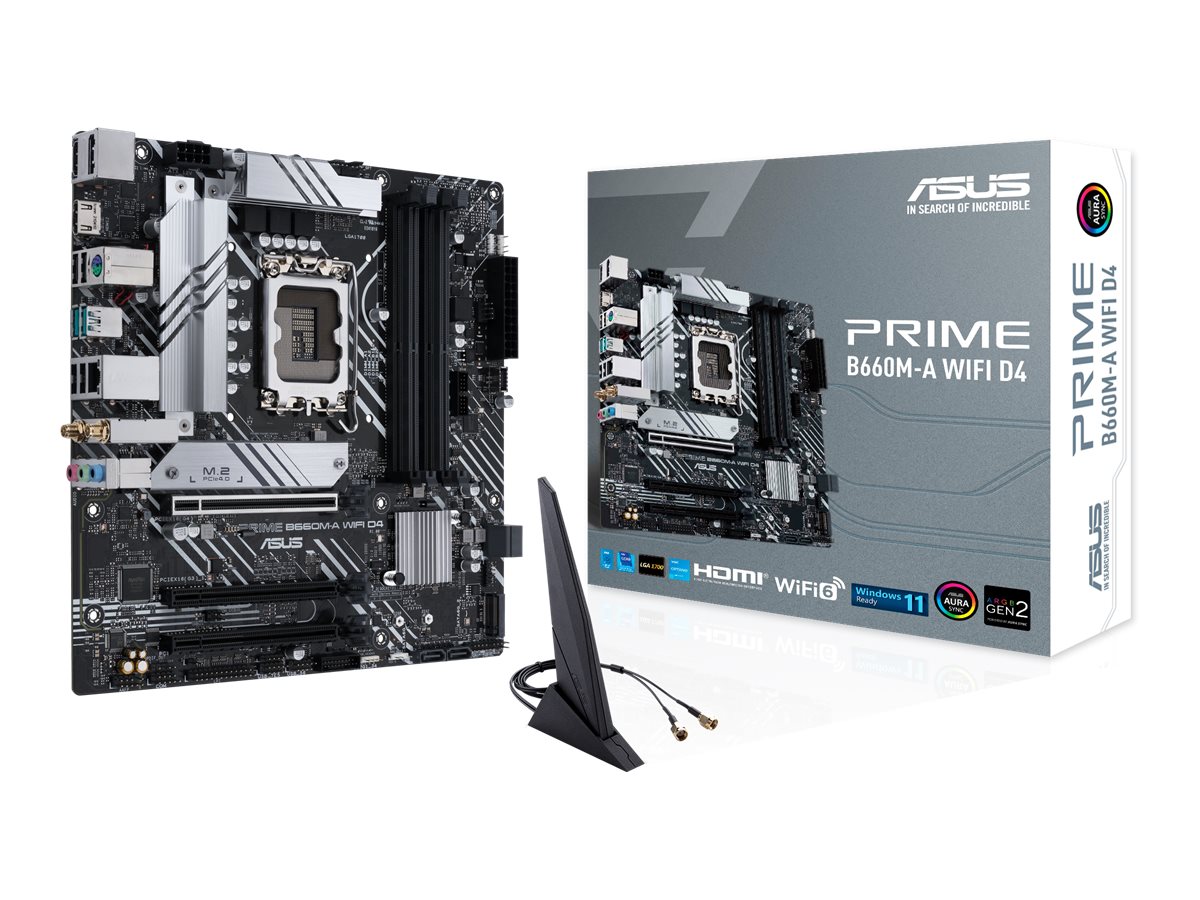 ASUS PRIME B660M-A WIFI D4 - Motherboard - micro ATX - LGA1700-Sockel - B660