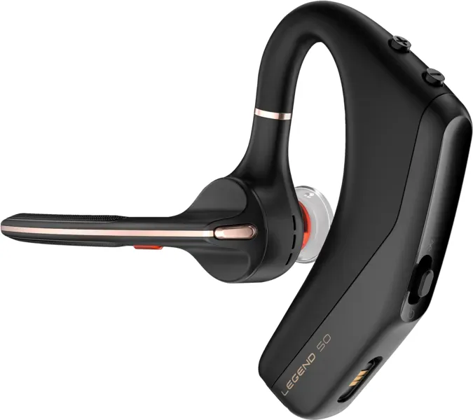 Poly Voyager Legend 50 - Headset - im Ohr - Bluetooth - kabellos - Adapter USB-C via Bluetooth - Schwarz - UC-zertifiziert