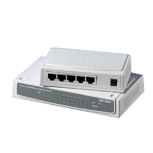 Secomp VALUE 10/100 Microswitch - Switch - 5 Anschlüsse