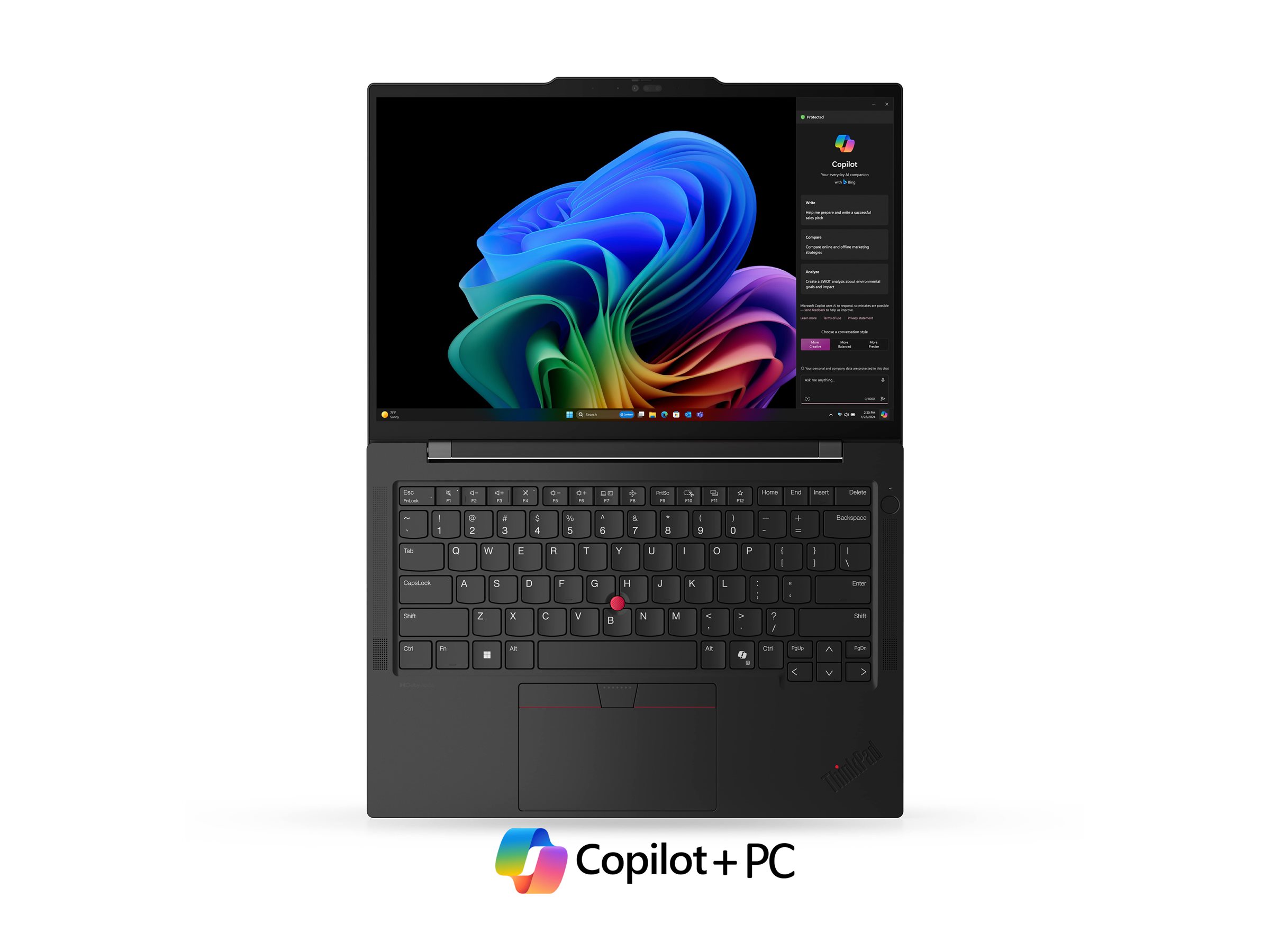 Lenovo ThinkPad T14s G6 (Qualcomm), Black, Snapdragon X Plus X1P-42-100, 16GB RAM, 512GB SSD, DE
