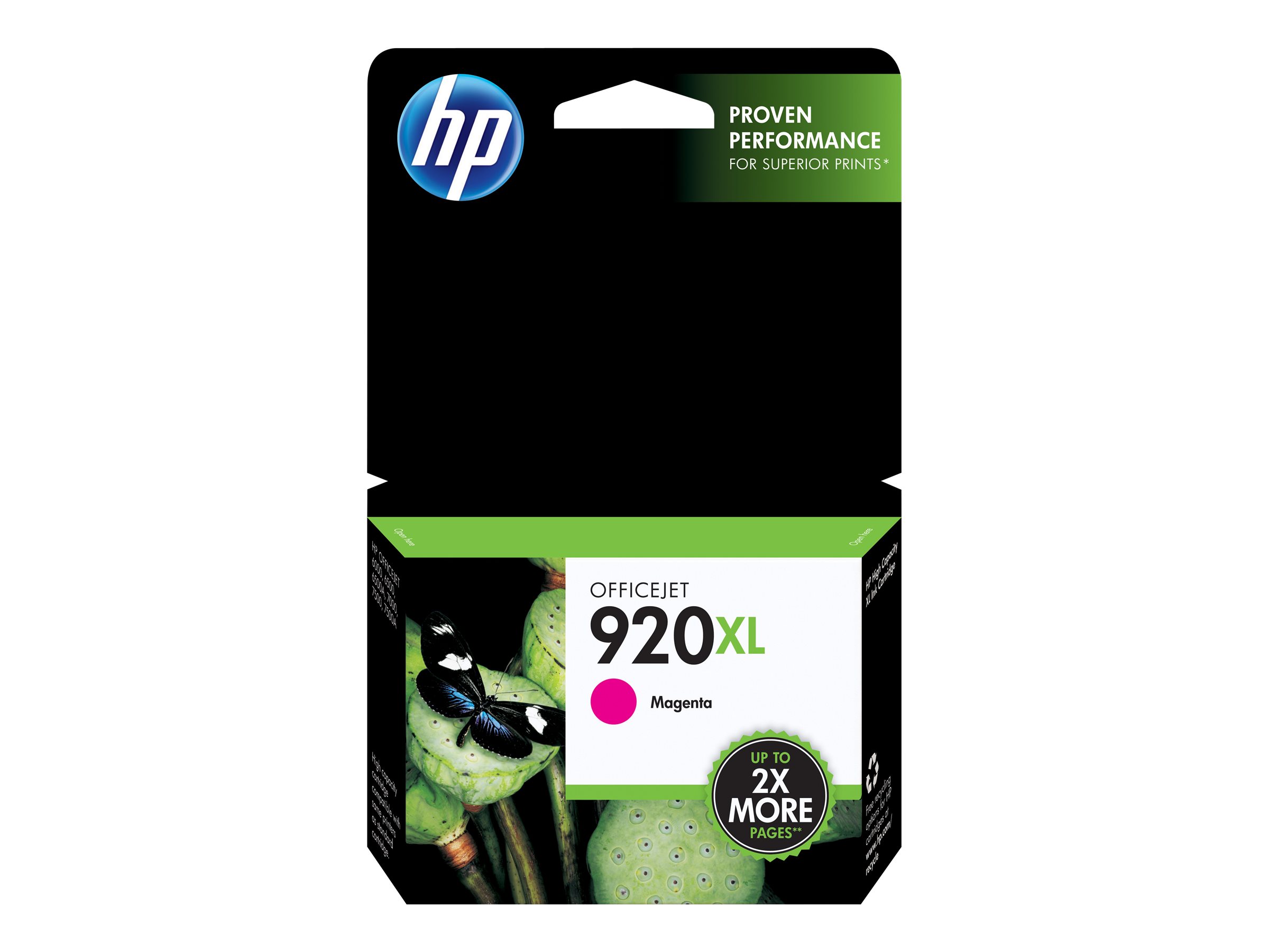HP 920XL - Hohe Ergiebigkeit - Magenta - original - Tintenpatrone