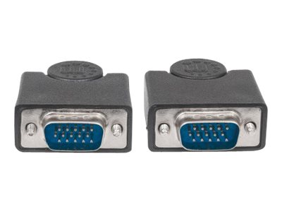 Manhattan VGA Monitor Cable
1.8m
Black
Male to Male
HD15
Cable of higher SVGA Specification (fully compatible)
Fully Shielded
Lifetime Warranty
Polybag - VGA-Kabel - HD-15 (VGA) zu HD-15 (VGA) - 1.8 m