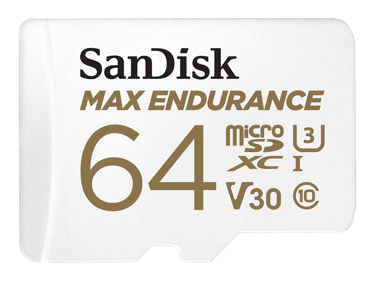 SanDisk Max Endurance - Flash-Speicherkarte - 64 GB - microSDXC UHS-I