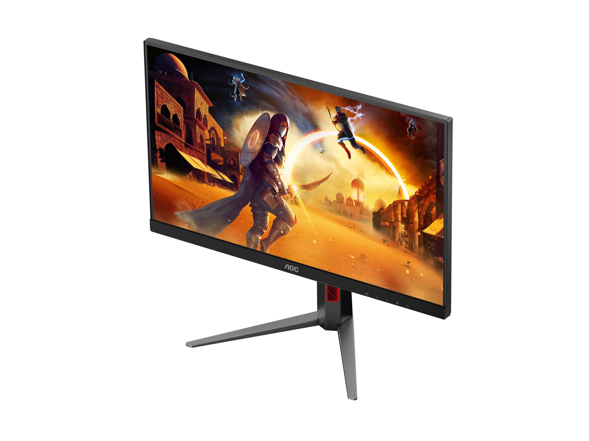 AOC 27" 27G4X 16 09 2xHDMI+DP IPS black/red - Flachbildschirm (TFT/LCD) - 27"