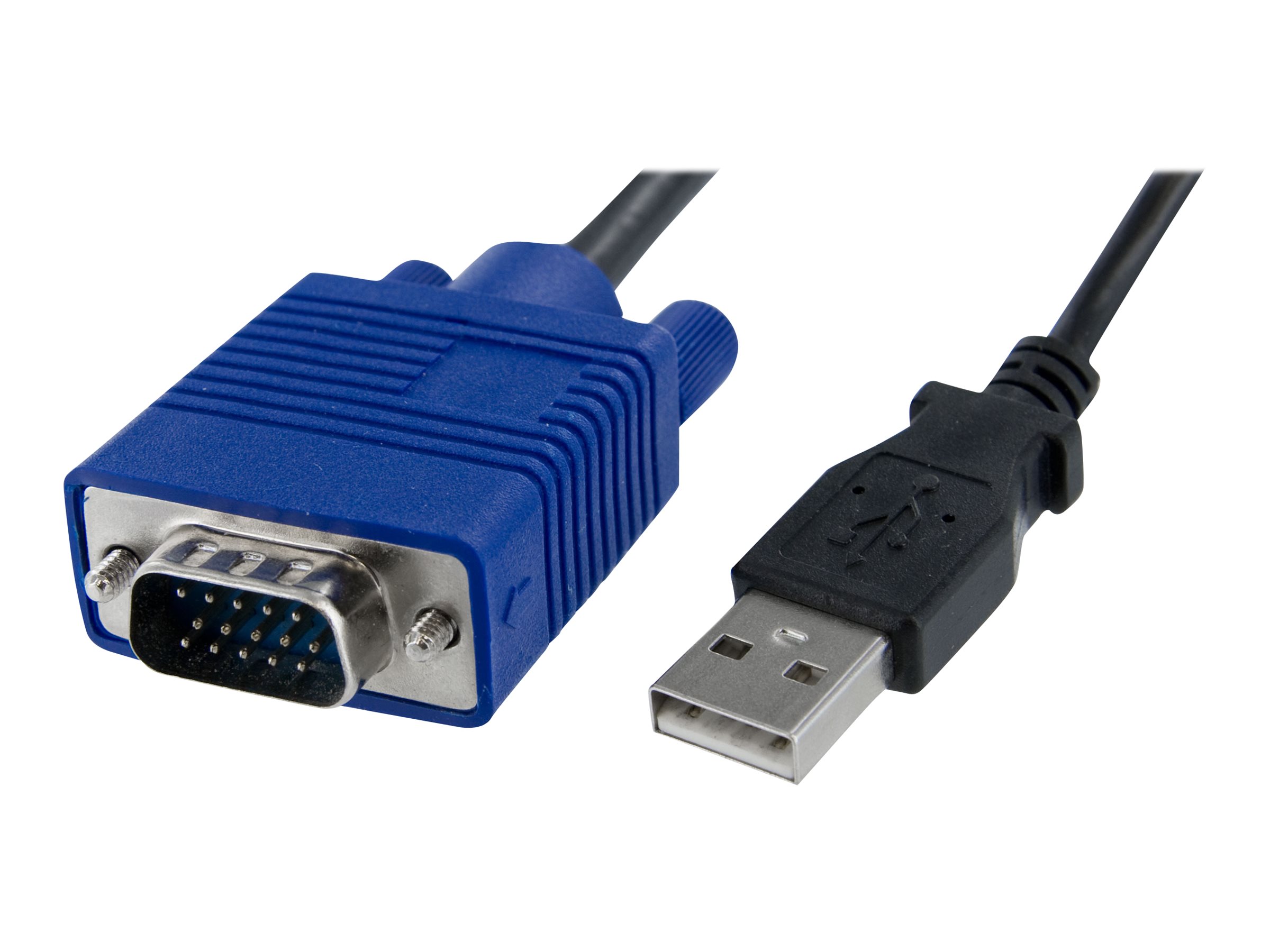 StarTech.com USB 2.0 KVM Konsole - Mobiler Laptop Crash Cart Adapter mit Datenübertragung und Videoaufnahme - Portable USB KVM Konsole - KVM-Switch - 1 x KVM port(s) - 1 lokaler Benutzer - Desktop