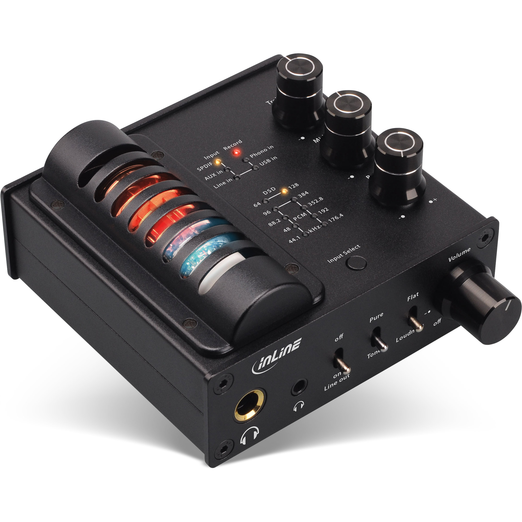 InLine AmpUSB-EQ - DAC-Kopfhörerverstärker