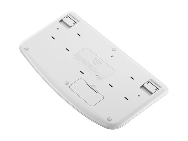 Logitech Ergo Series Wave Keys for Mac - Tastatur - QWERTZ - Deutsch - Off-White Eingabegerät