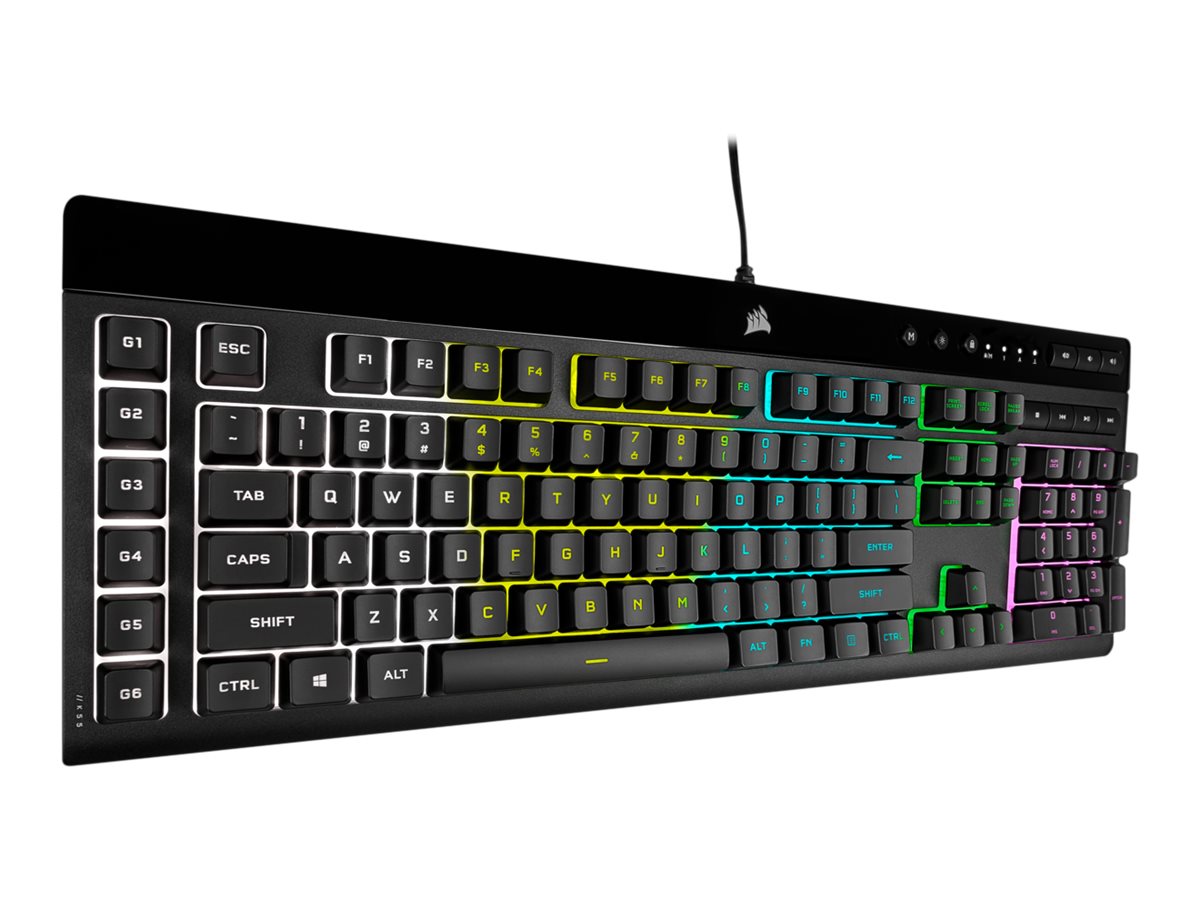 CORSAIR Gaming K55 RGB PRO - Tastatur - Deutsch - Schwarz Eingabegerät