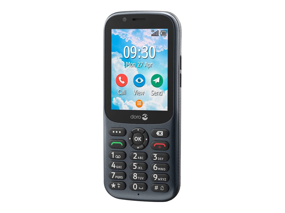 DORO 730X - Graphite - 4G Feature Phone - 1.3 GB - GSM