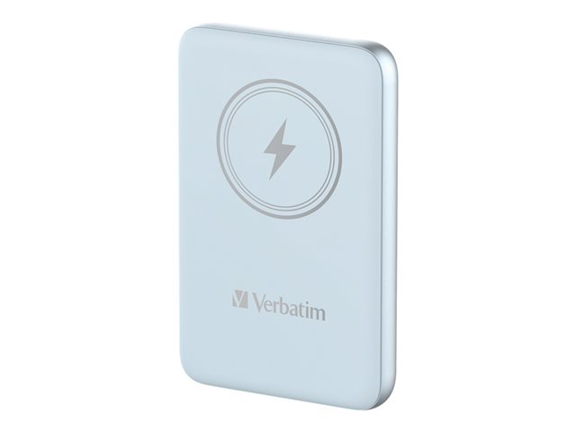Verbatim Charge 'n' Go induktive Power Bank - Magnethalterung - Li-Pol - 24 pin USB-C - 20 Watt