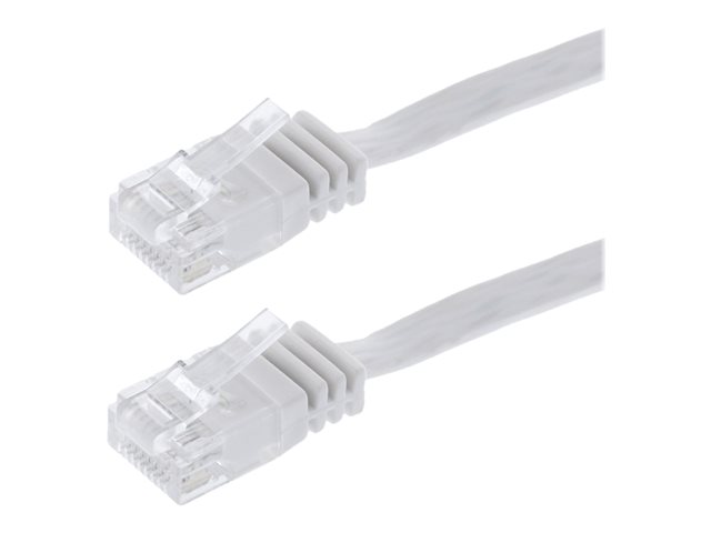 IT-BUDGET Patchkabel SlimLine - U/UTP - Cat. 6 - weiß - 5 m - Weiß