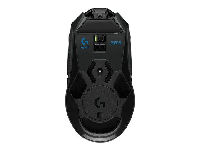 Logitech Wireless Gaming Mouse G903 LIGHTSPEED with HERO 16K sensor - Maus - USB
2.4 GHz