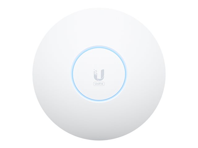 Ubiquiti UniFi U6 - Accesspoint - Wi-Fi 6E - 2.4 GHz, 5 GHz, 6 GHz - Wand- / Deckenmontage