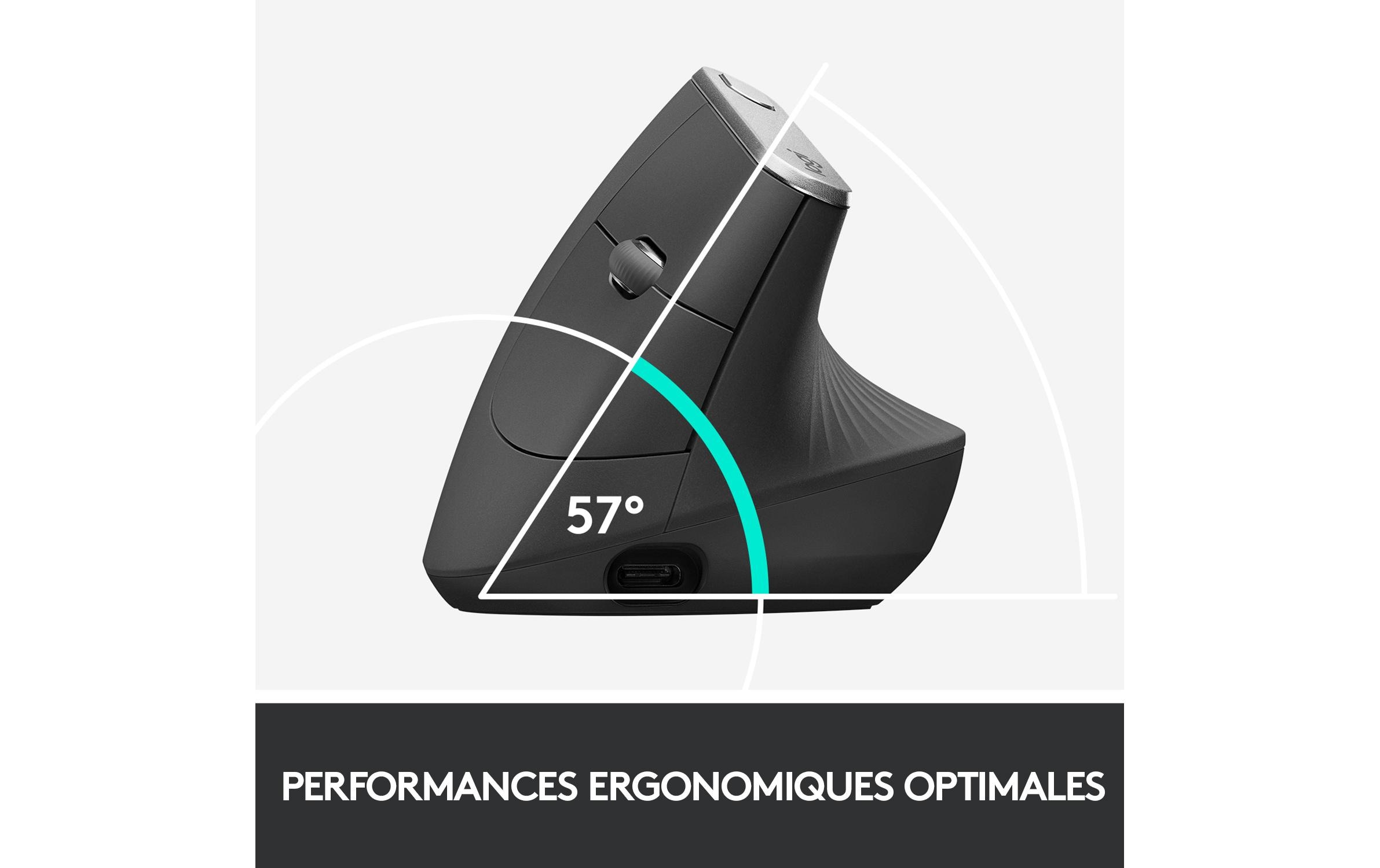 Logitech Ergonomische Maus MX Vertical