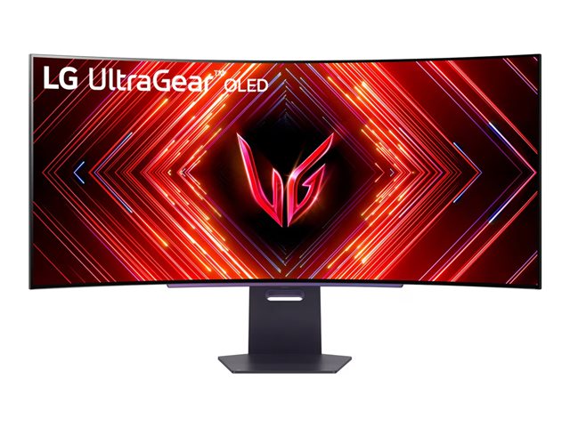 LG UltraGear 45GS95QX-B - OLED-Monitor - Gaming - gebogen - 114.3 cm (45") - 3440 x 1440 UWQHD @ 240 Hz - 1300 cd/m² - 1500000:1 - DisplayHDR 400 True Black - 0.03 ms - 2xHDMI, DisplayPort
