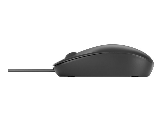 HP 125 - Maus - USB - Schwarz