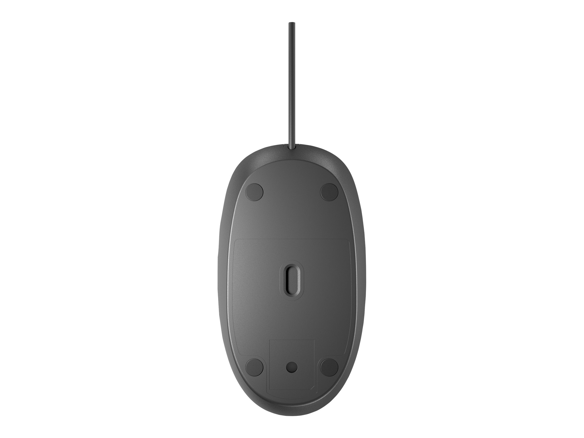 HP 125 - Maus - USB - Schwarz