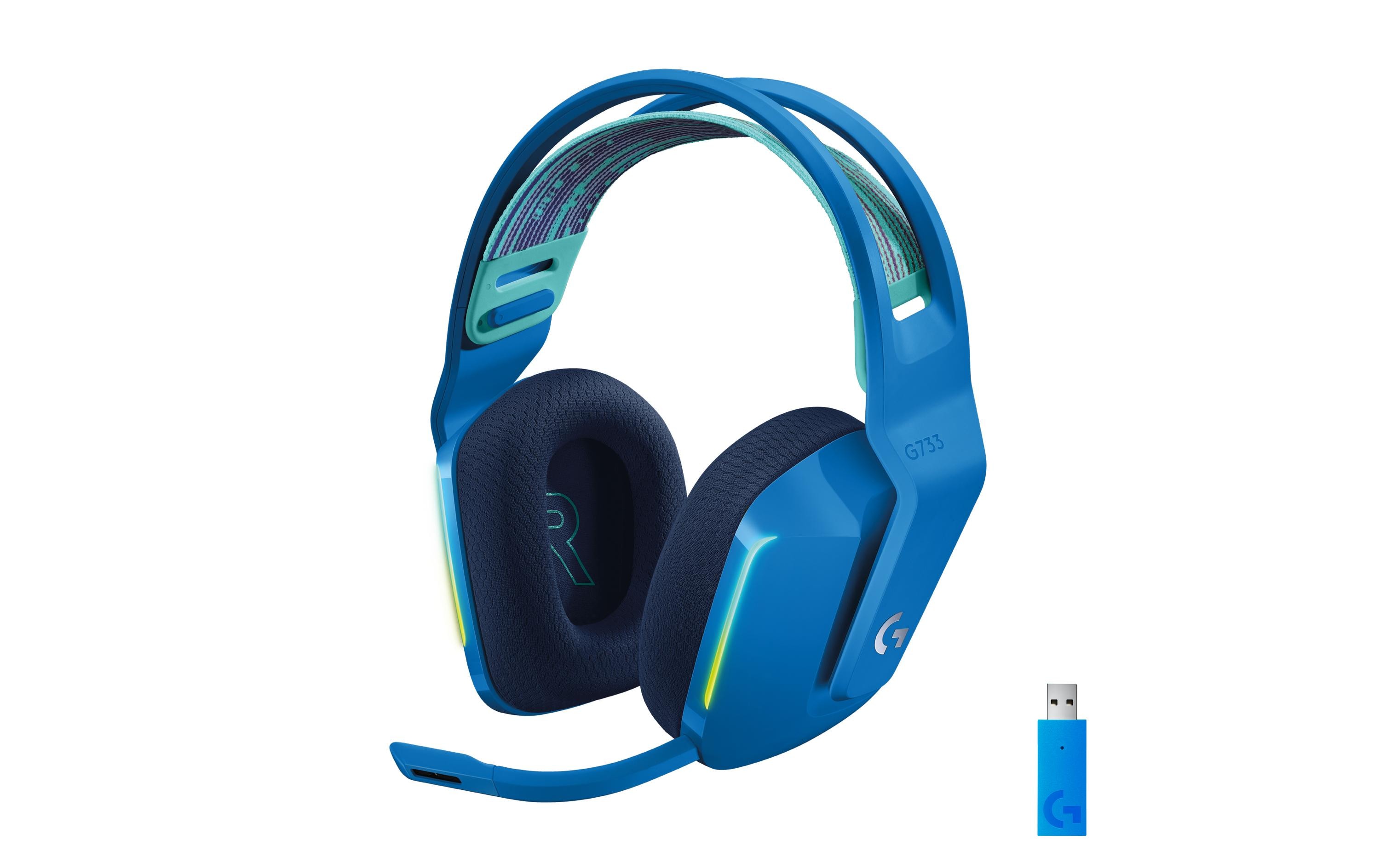 Logitech G G733 LIGHTSPEED Wireless RGB Gaming Headset - Headset