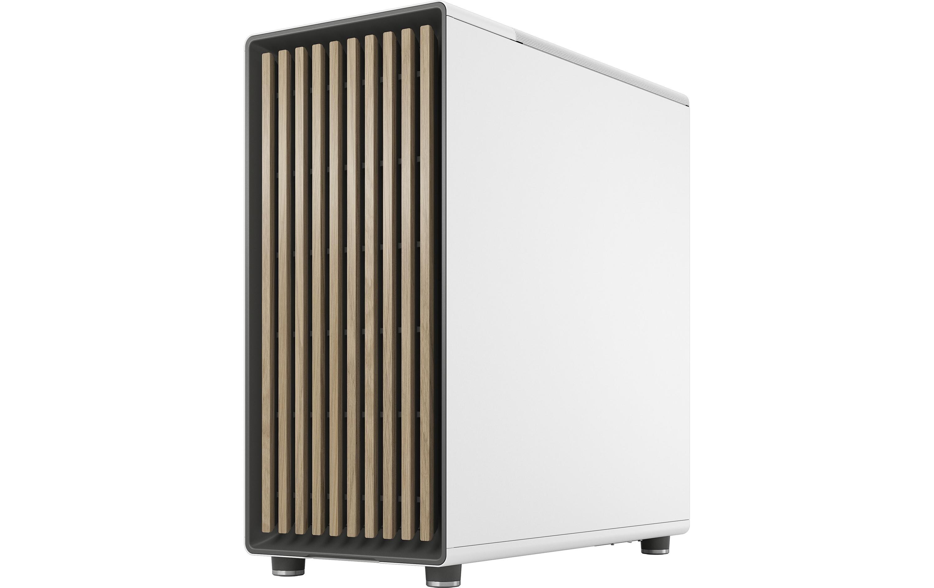 Fractal Design PC-Gehäuse North TG Clear Weiss